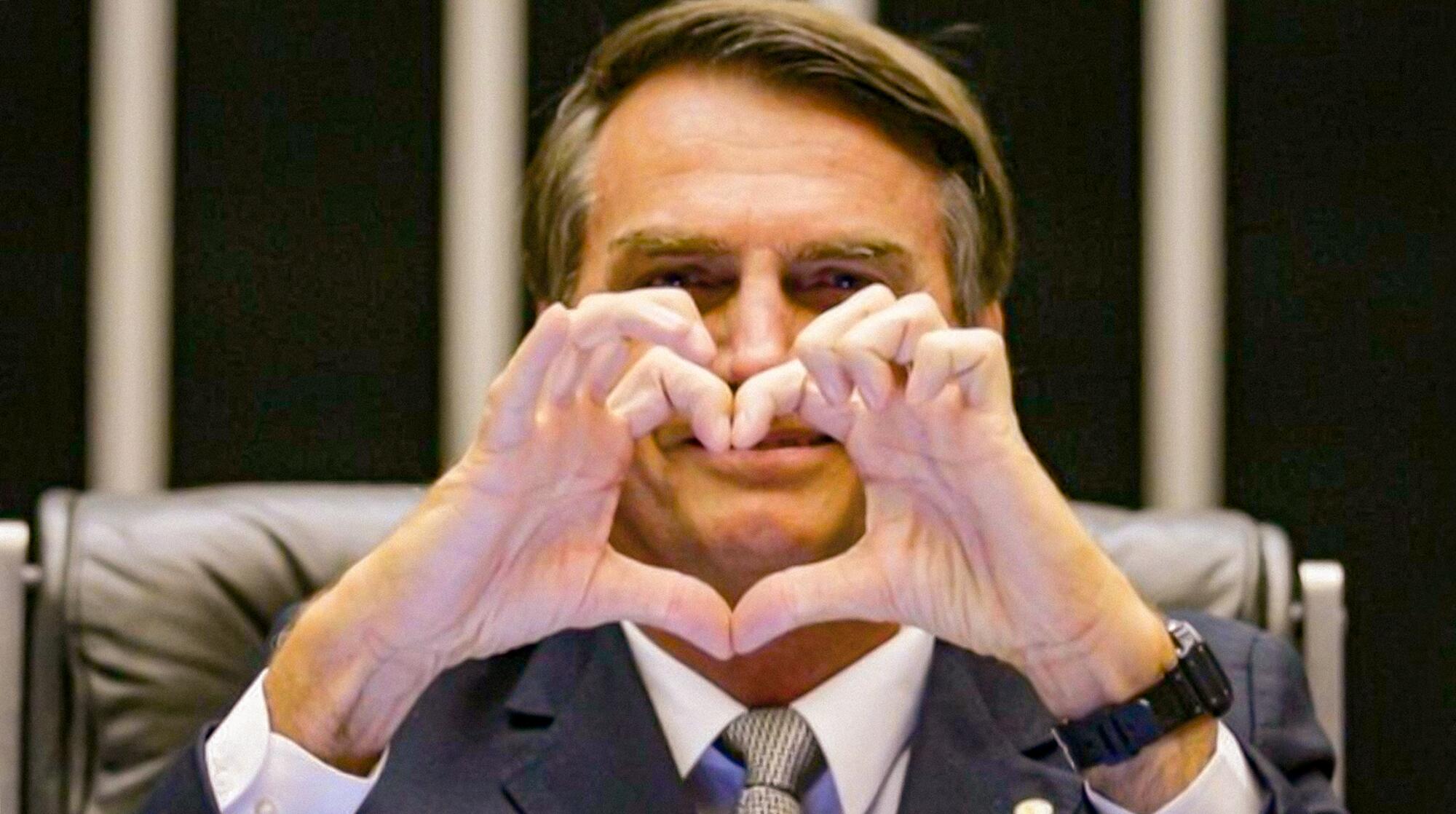 Bolsonaro corazón